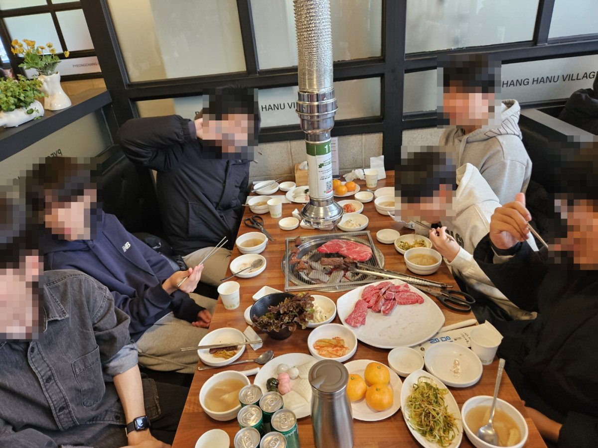 평창 한우마을(원주 봉화산점) 후원 점심행사를 진행하였습니다.