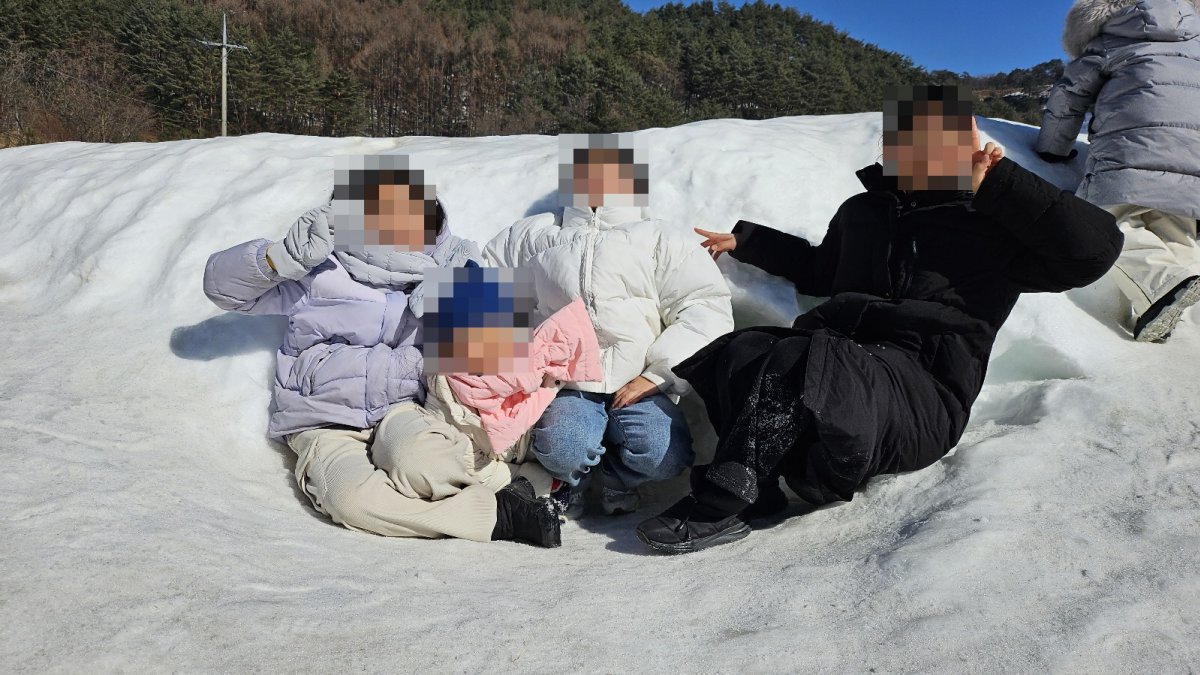 봅슬레이 눈썰매장에 겨울 놀이활동을 진행하였습니다.