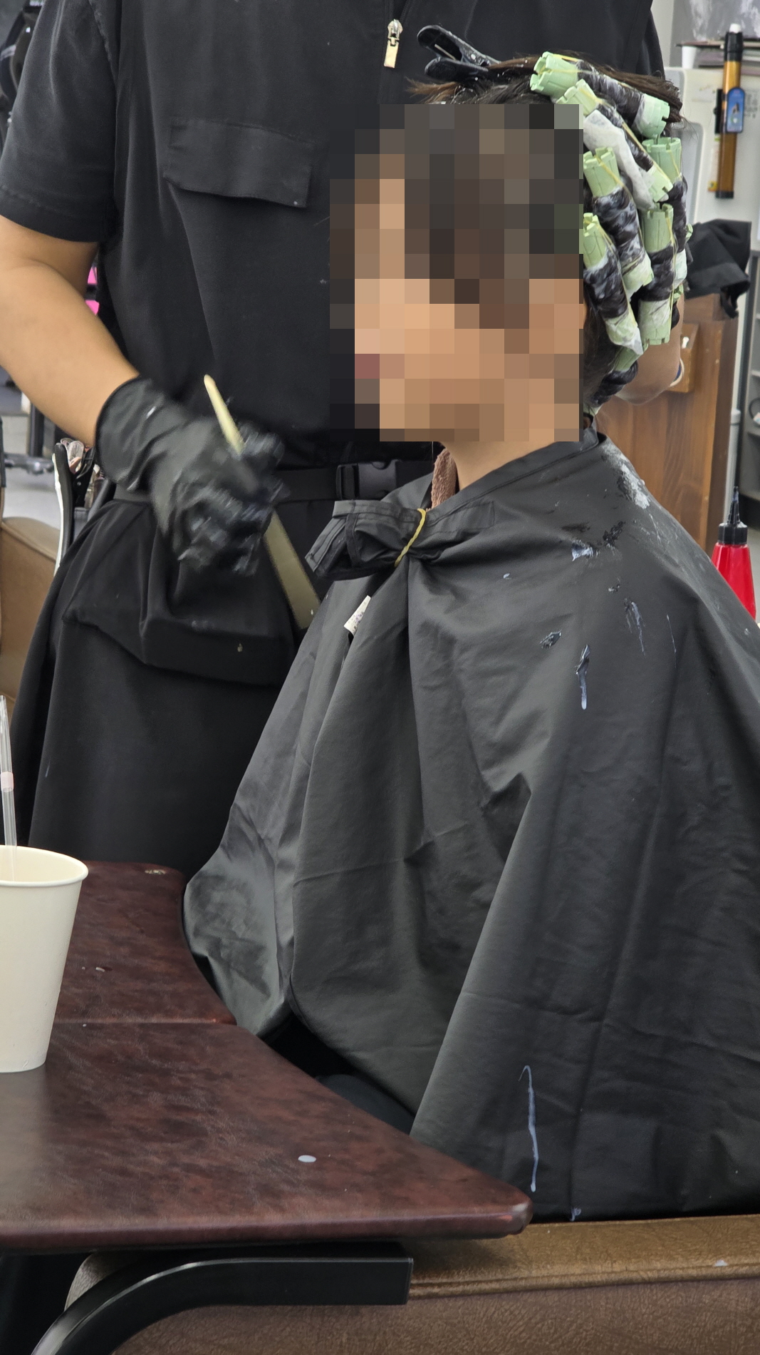 살롱메카에서 미용후원을 진행하여 주셨습니다.